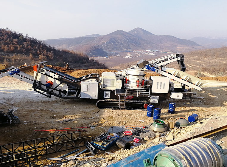 250TPH Granite Mobile Crushing Plant In England