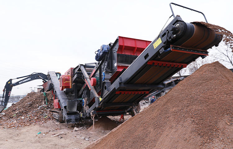 250TPH Construction Waste Mobile Crushing Plant In Canada